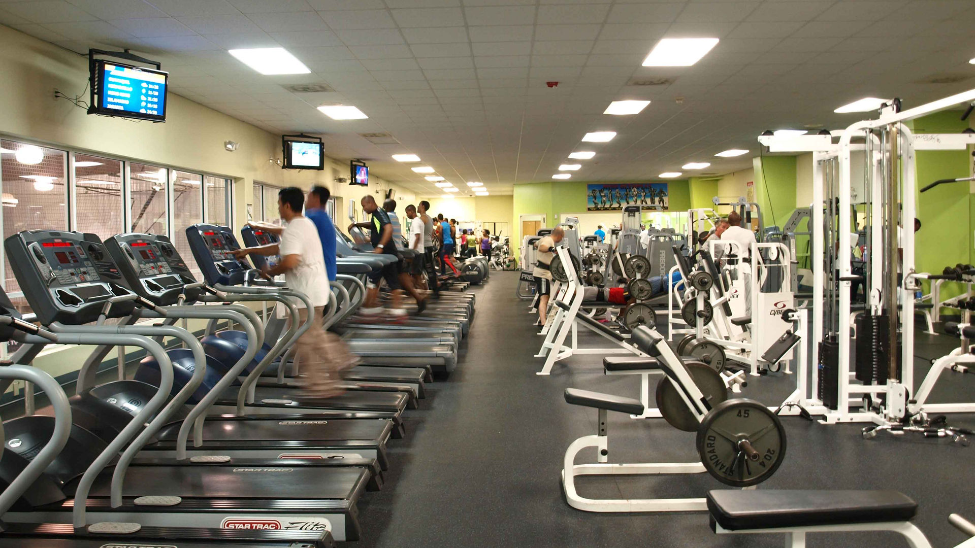 The Powerhouse Gym floor at King's Sports Centre